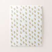 Puzzels Geel Giraffe Happy Birthday (Verticaal)