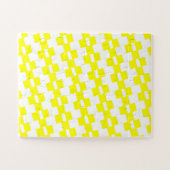 Puzzels Geel & Witte Streep (Horizontaal)