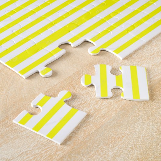 Puzzels Gele & Witte Streep (Zijkant)