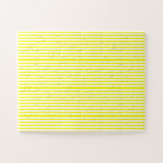 Puzzels Gele & Witte Streep (Horizontaal)