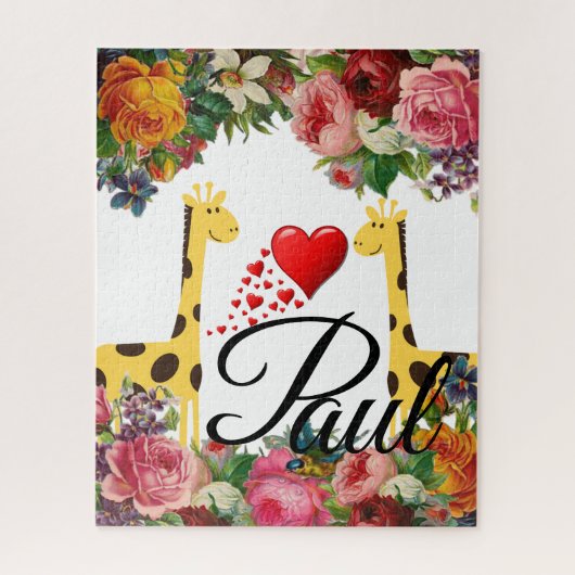 Puzzels Giraffe (Verticaal)