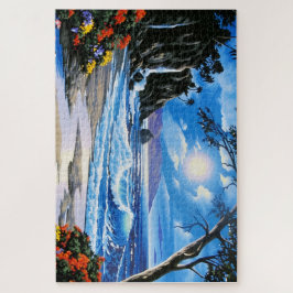 Puzzels | Golven op Strand 51 cm x 76 cm, 1014 stu