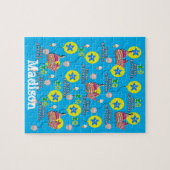 Puzzels, Happy 10th Birthday, #10 Birthday Blue Legpuzzel (Horizontaal)