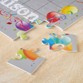 Puzzels, Happy Birthday August 2022 Puzzle Legpuzzel (Zijkant)