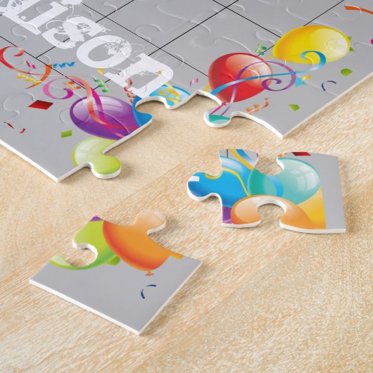 Puzzels, Happy Birthday August 2022 Puzzle Legpuzzel (Zijkant)