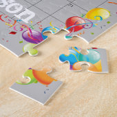 Puzzels, Happy Birthday December 2022 Jigzaag Puzz Legpuzzel (Zijkant)