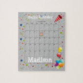 Puzzels, Happy Birthday December 2022 Jigzaag Puzz Legpuzzel (Verticaal)