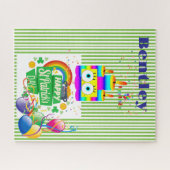 Puzzels Happy St. Patrick's Day Happy Birthday (Horizontaal)