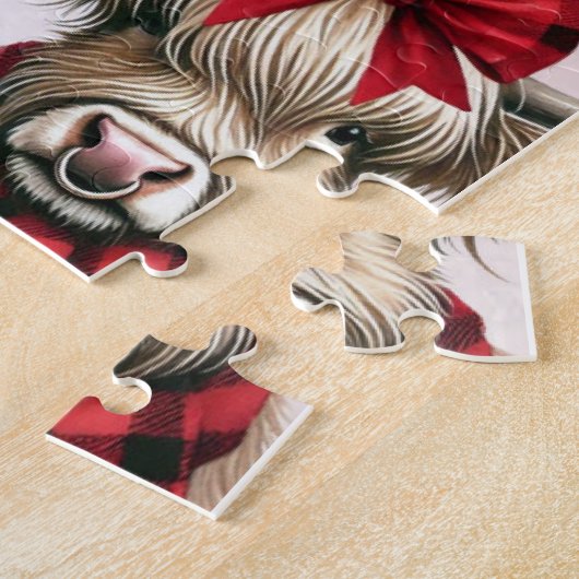 Puzzels Happy Valentijnsdag Koeien (Zijkant)