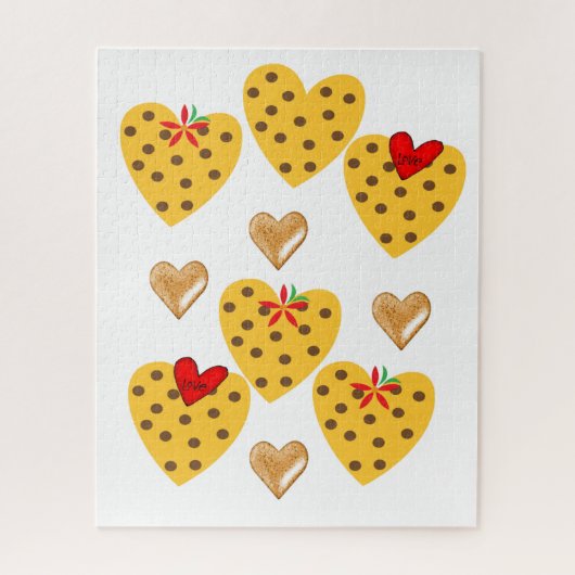 Puzzels Hearts (Verticaal)