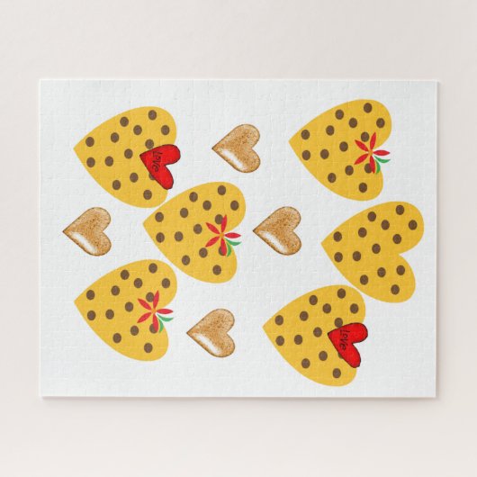 Puzzels Hearts (Horizontaal)