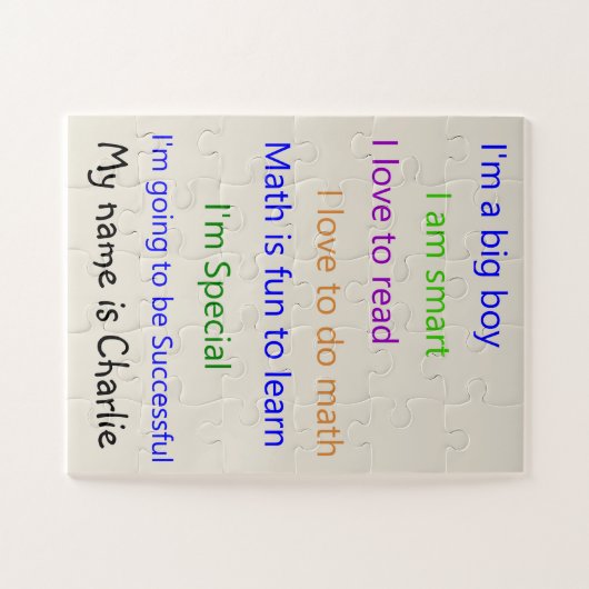 Puzzels Kinder Ik ben Special (Horizontaal)