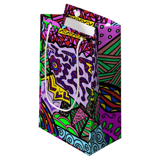 puzzels klein cadeauzakje (Voorkant Gekanteld)