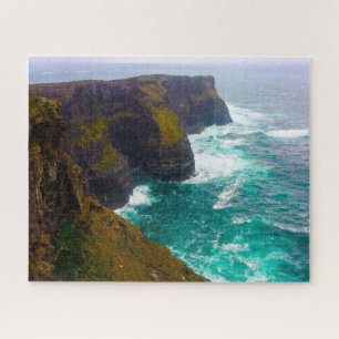 Puzzels Kliffen van Moher Ierland.