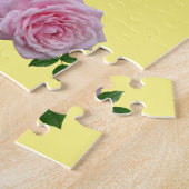 Puzzels Koe Roze rozen Chocolade (Zijkant)