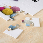 Puzzels Krijg een Kittenspoel Wol (Zijkant)