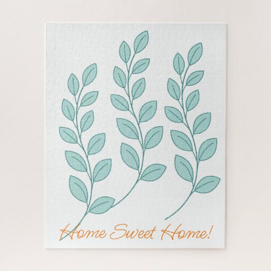 Puzzels Leaves Home Sweet Home (Verticaal)