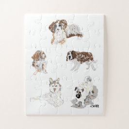 Puzzels: Liefde van Hond's Legpuzzel