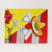 Puzzels Mexicaanse Drinken Hot Peppers (Horizontaal)