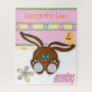 Puzzels paashaas geel chick