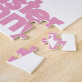 Puzzels paashaas geel chick (Zijkant)