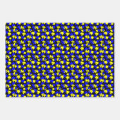 puzzels patroon inpakpapier vel (Voorkant 2)