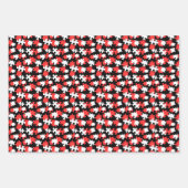 puzzels patroon inpakpapier vel (Voorkant)