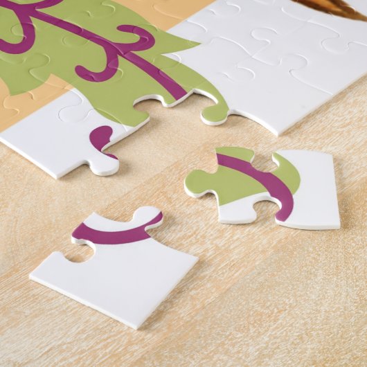 Puzzels Pompoen Sinaasappel Turkije (Zijkant)