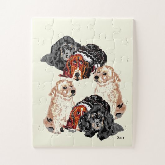 Puzzels: Puppy Love Legpuzzel (Verticaal)