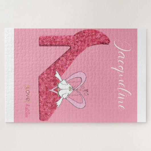 Puzzels roze hakken (Horizontaal)