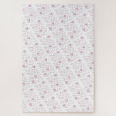 Puzzels roze harten (Verticaal)