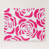 Puzzels Roze Luipaard Patroon (Horizontaal)