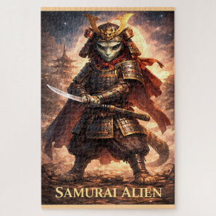 PUZZELS: Samurai Alien Fantasie Kinderen Kinderen Legpuzzel
