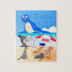 Puzzels Seal Beach Sand