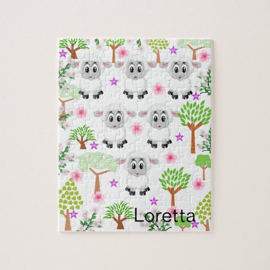 Puzzels Sheep Trees (Verticaal)