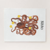 Puzzels Sinaasappels Octopus (Horizontaal)