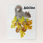 Puzzels Squirrel Acorn (Verticaal)