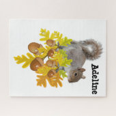Puzzels Squirrel Acorn (Horizontaal)