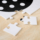 Puzzels Stippen rond zwart/wit (Zijkant)