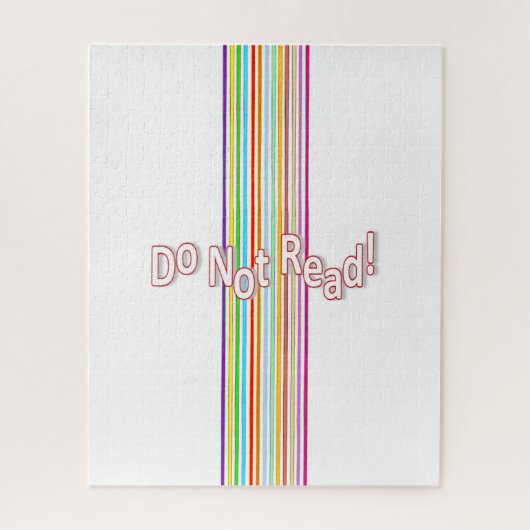 Puzzels stripe niet lezen (Verticaal)