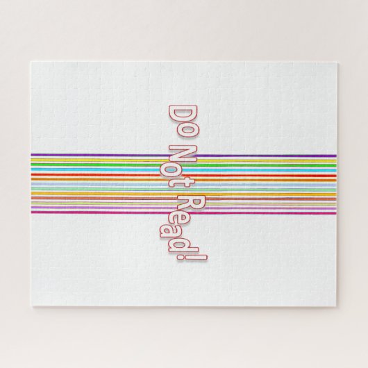 Puzzels stripe niet lezen (Horizontaal)