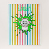 Puzzels Stripe Sheep Floral (Verticaal)