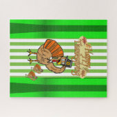 Puzzels Thanksgiving Turkije Groene Herfst (Horizontaal)