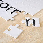 Puzzels Uitdagend Wit Polar Beer (Zijkant)