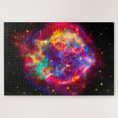Puzzels van het sterrenbeeld Cassiopeia. (Horizontaal)