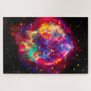 Puzzels van het sterrenbeeld Cassiopeia.
