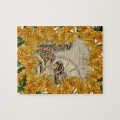 Puzzels Victoriaans Floral Flowers (Horizontaal)