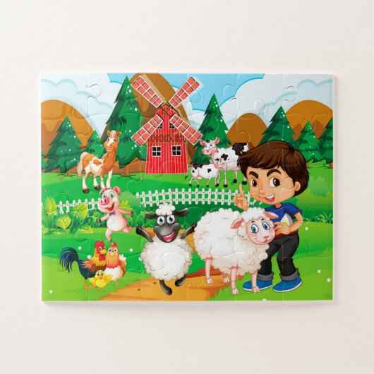 puzzels voor jonge kinderen (Horizontaal)