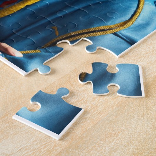 Puzzels voor kinderen - aap (Zijkant)