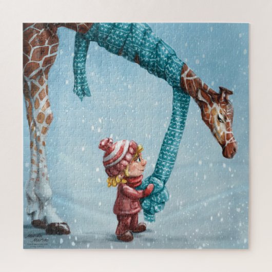 Puzzels - Vriendelijkheid - illustratie door Monik (Verticaal)